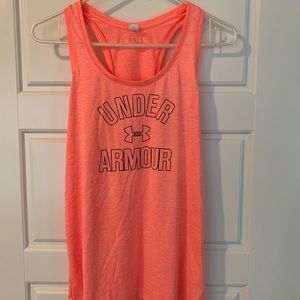 Orange Under Armour tank size small